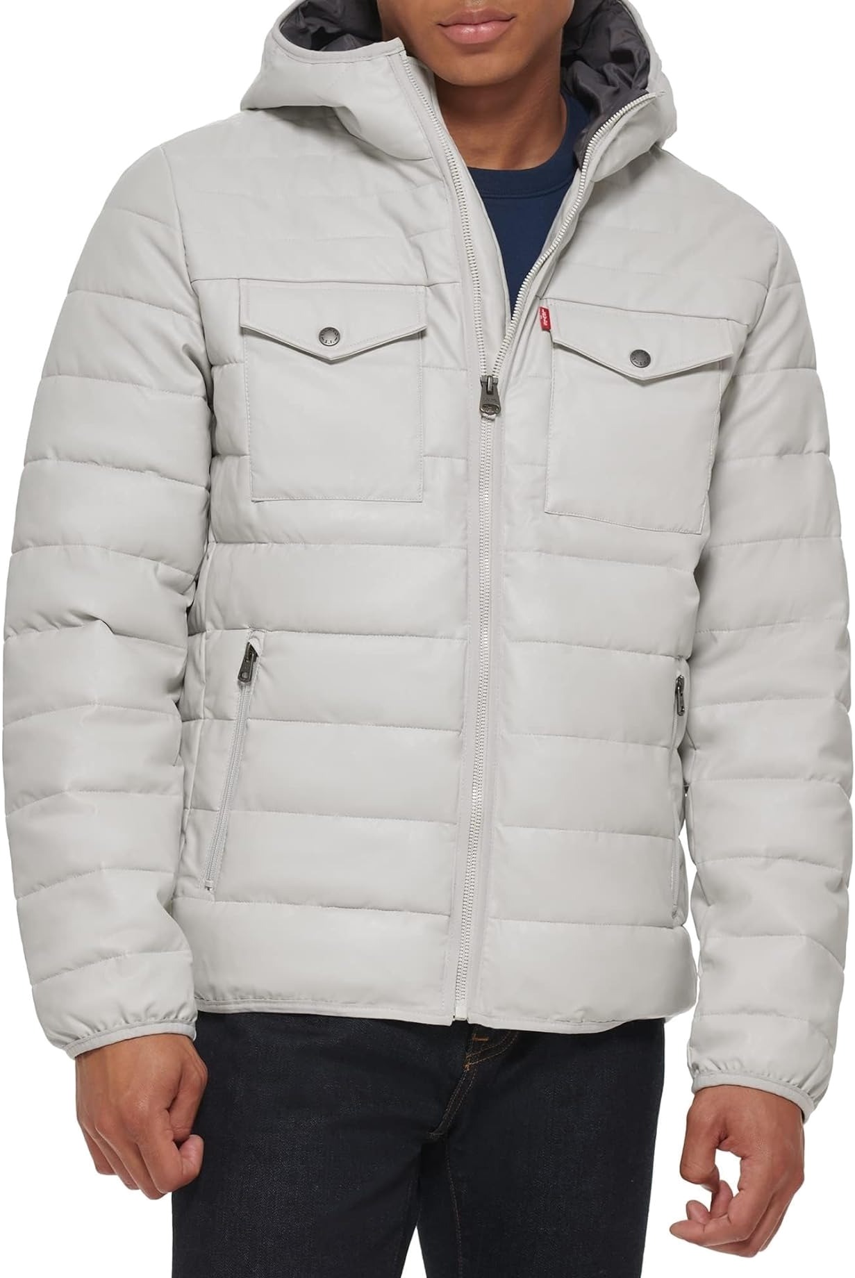 Куртка мужская Levi's LM2RU419-ICE белая 2XL
