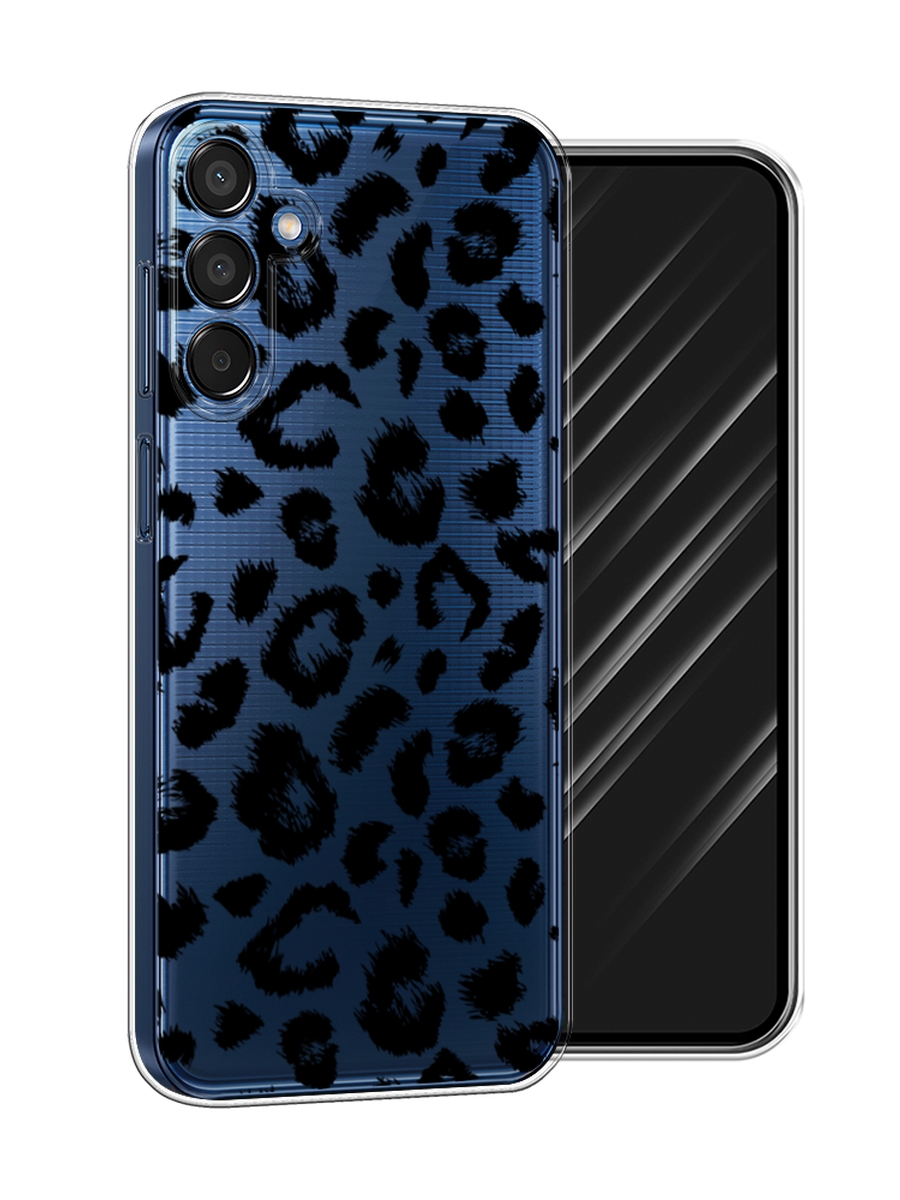 

Чехол Awog на Samsung Galaxy M15 5G "Окрас леопарда фон", Черный, 2109550-1