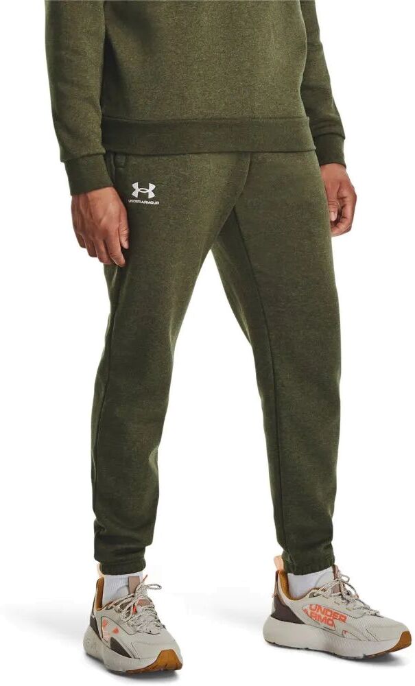 

Спортивные брюки мужские Under Armour Ua Essential Fleece Jogger зеленые SM, Зеленый, Ua Essential Fleece Jogger