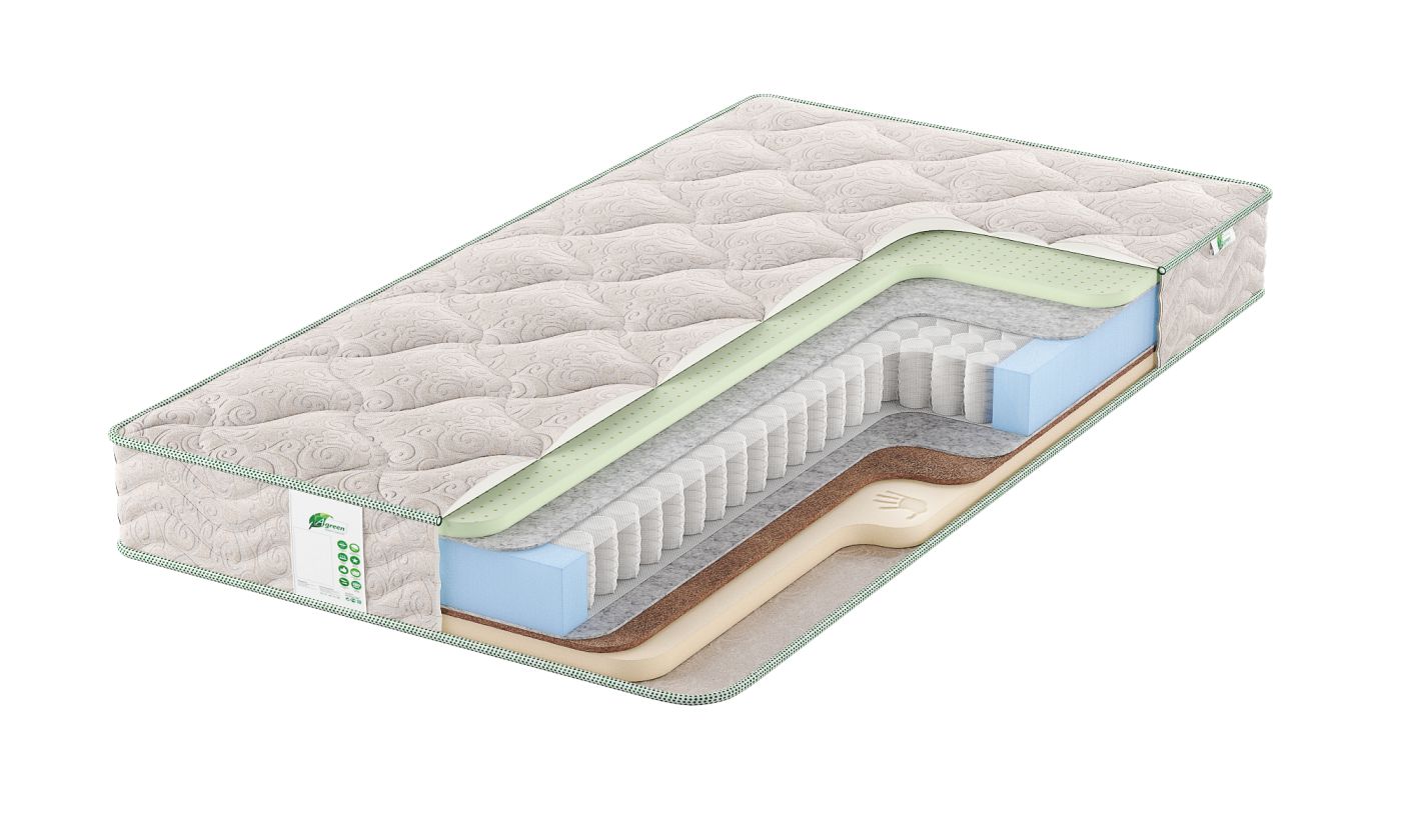 Матрас анатомический пружинный Agreen Feel Calgary 70х190х23