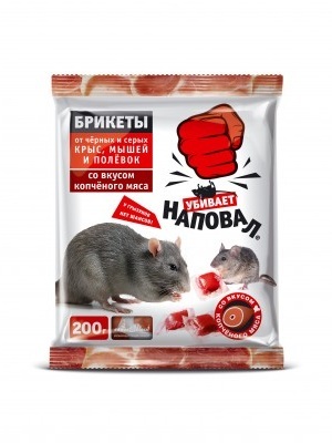 

Тесто от грызунов Наповал NAP05005 200 г