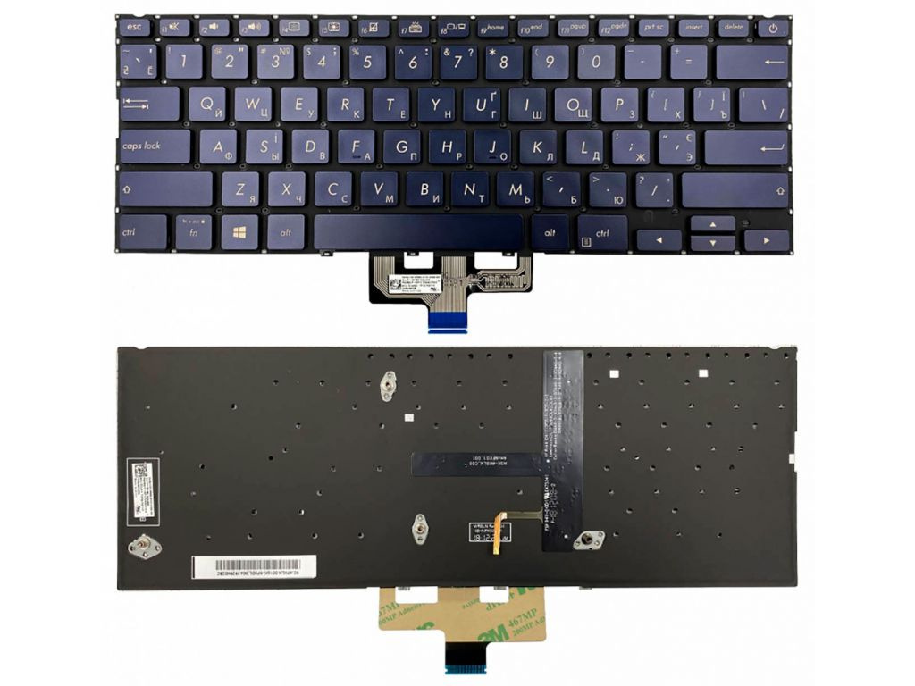 

Клавиатура ASUS для ноутбука Asus UX434FA, Blue