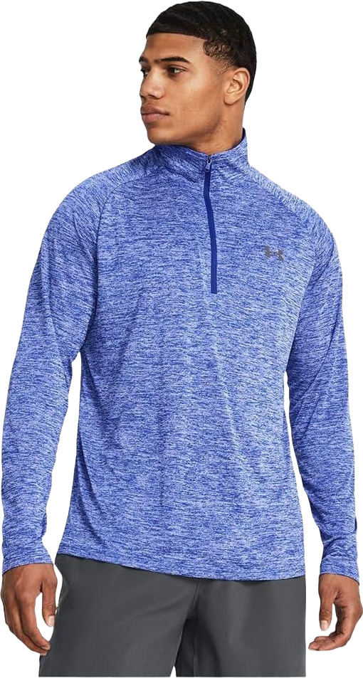 Лонгслив мужской Under Armour UA Tech Half Zip Long Sleeve SM UNDER ARMOUR синий