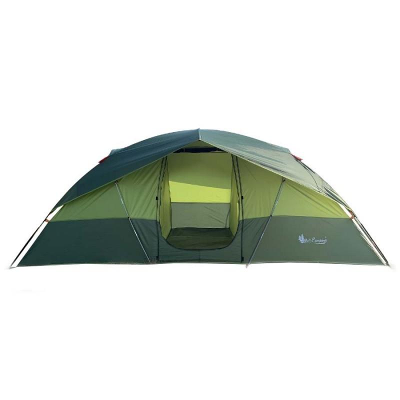 Палатка MirCamping 1100, кемпинговая, 5 мест, зеленый