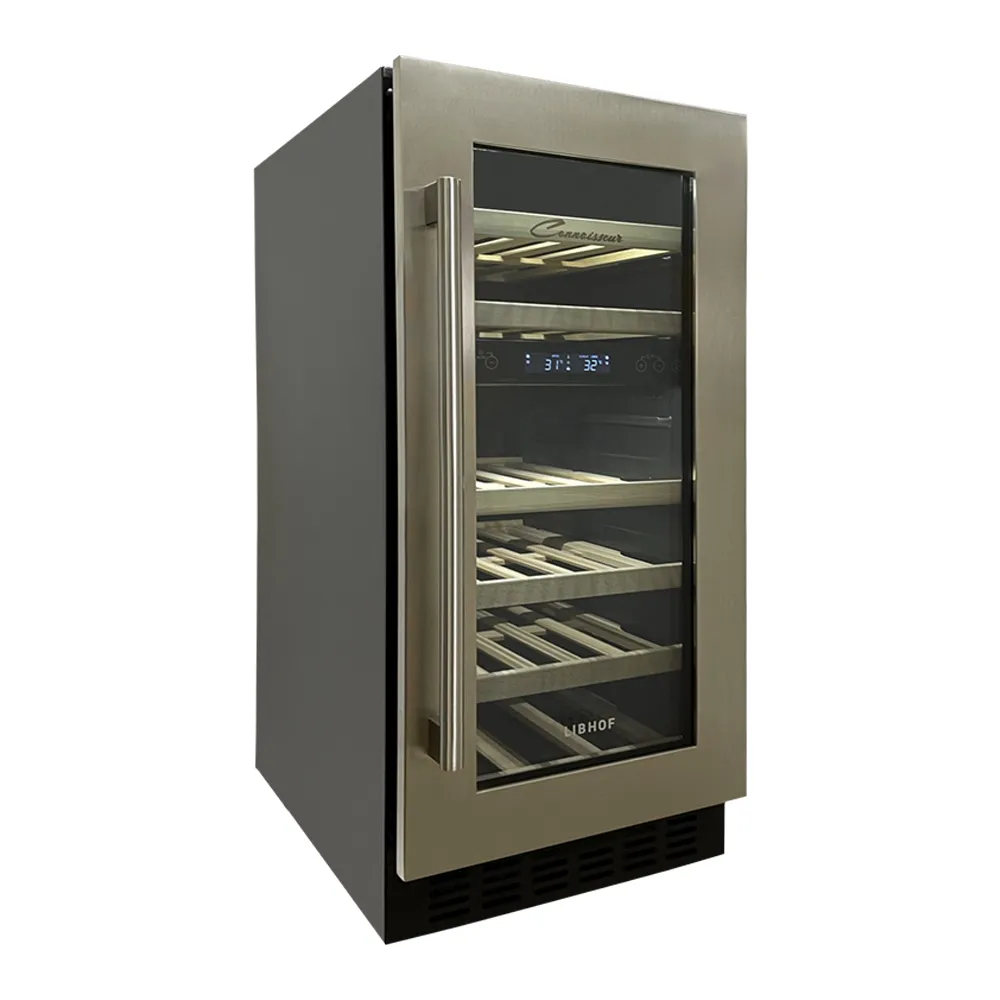 фото Винный шкаф libhof connoisseur cxd-28 silver
