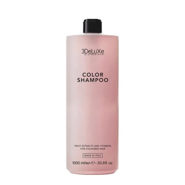 Шампунь 3DELUXE Professional, для окрашенных волос Shampoo Color, 1000 мл