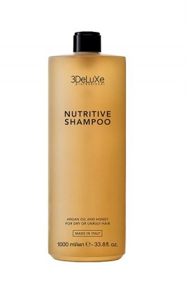 Шампунь 3DELUXE Professional, для сухих и поврежденных волос Shampoo Nutritive, 1000 мл