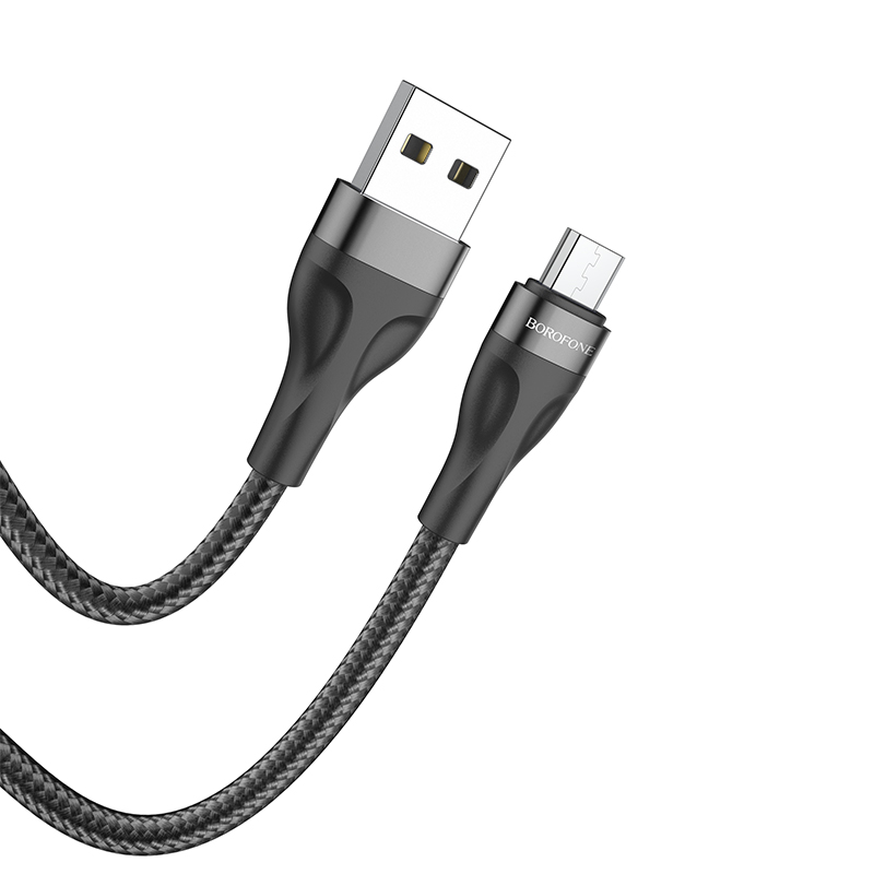 

Кабель usb - usb Borofone 1 м черный