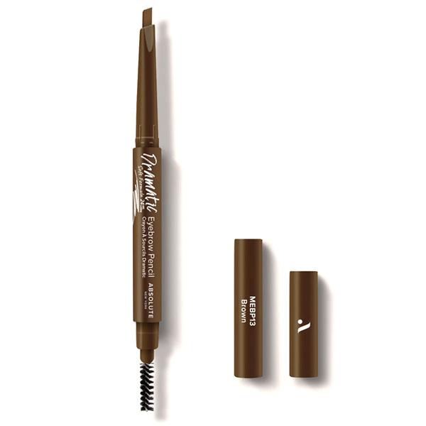 Карандаш для бровей со щеточкой Absolute New York Perfect Eyebrow Pencil Brown Soft