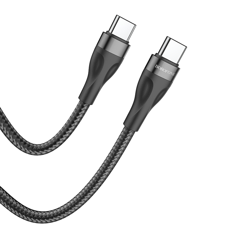 

Кабель usb - usb Borofone 1 м черный