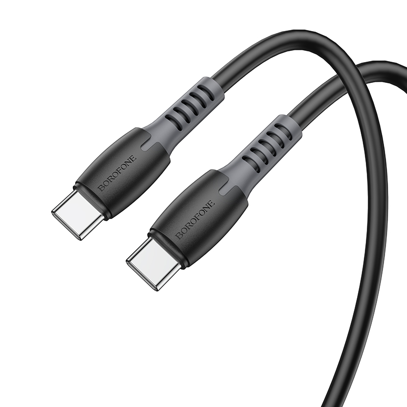 

Кабель usb - usb Borofone 1 м черный