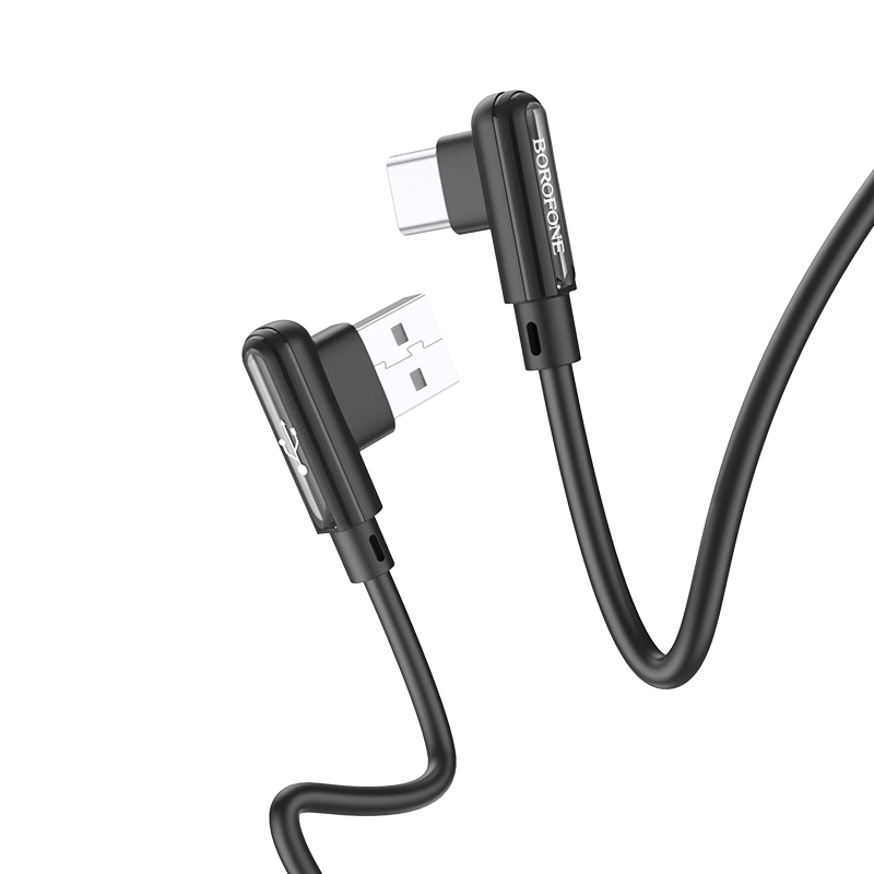 

Кабель usb - usb Borofone 1 м черный