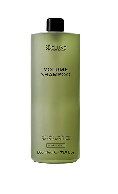 Шампунь 3DELUXE Professional, для придания объема Shampoo Volume, 1000 мл