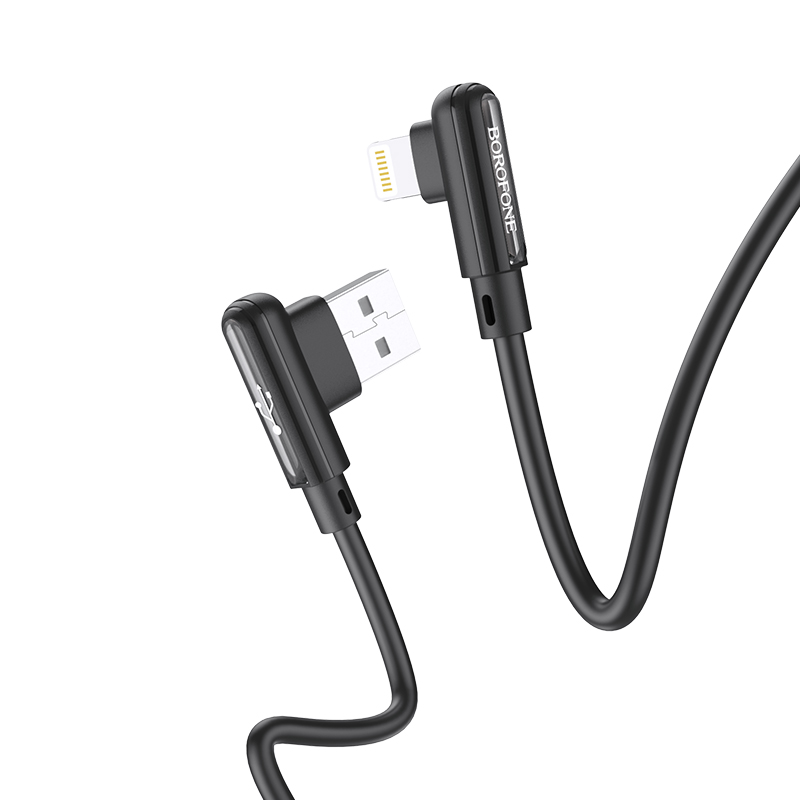 

Кабель usb - usb Borofone 1 м черный