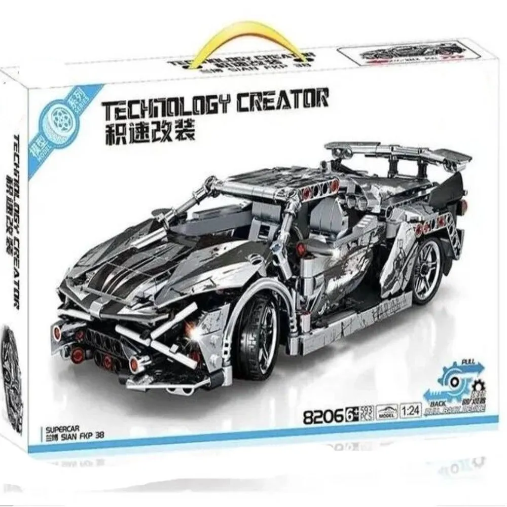 

Конструктор Ламборгини Сиан Lamborghini Sian, 593 дет