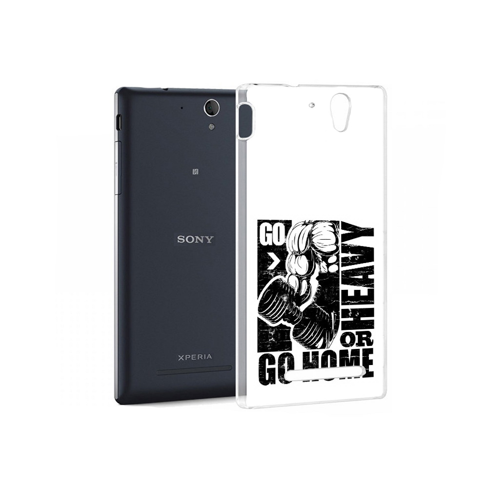 

Чехол MyPads Tocco для Sony Xperia C3 накаченные руки (PT18760.251.496), Прозрачный, Tocco