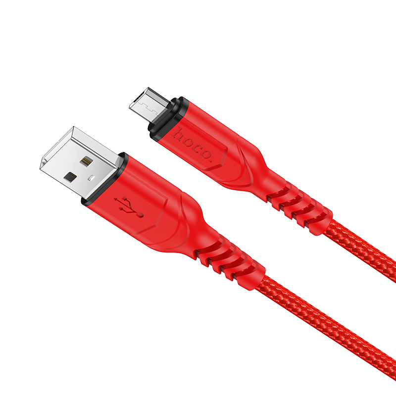 фото Кабель usb - usb hoco 1 м красный