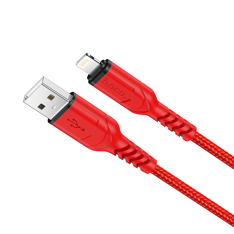 

Кабель usb - usb Hoco 1 м красный