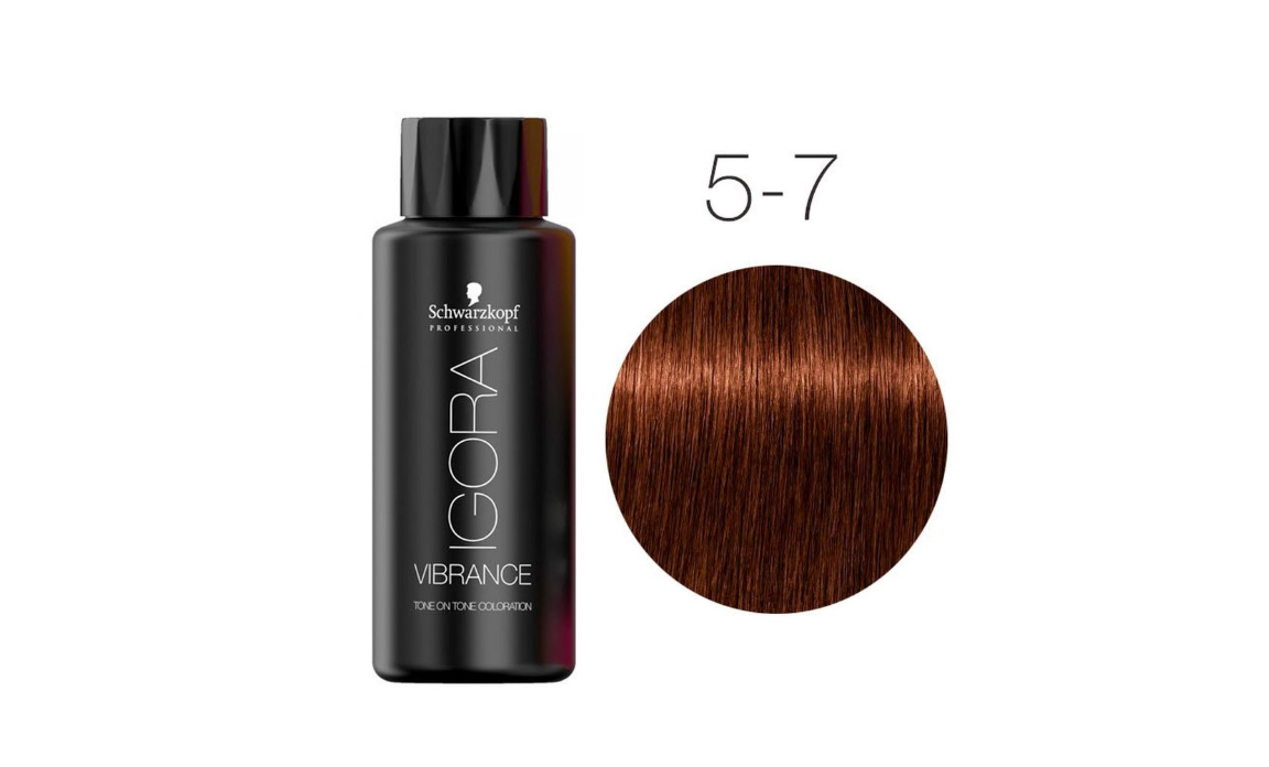 Краситель для волос Schwarzkopf IGORA VIBRANCЕ 5-7 60 мл 994₽