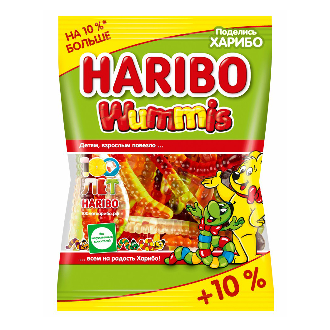 Мармелад Haribo Червячки Wummis 200 г