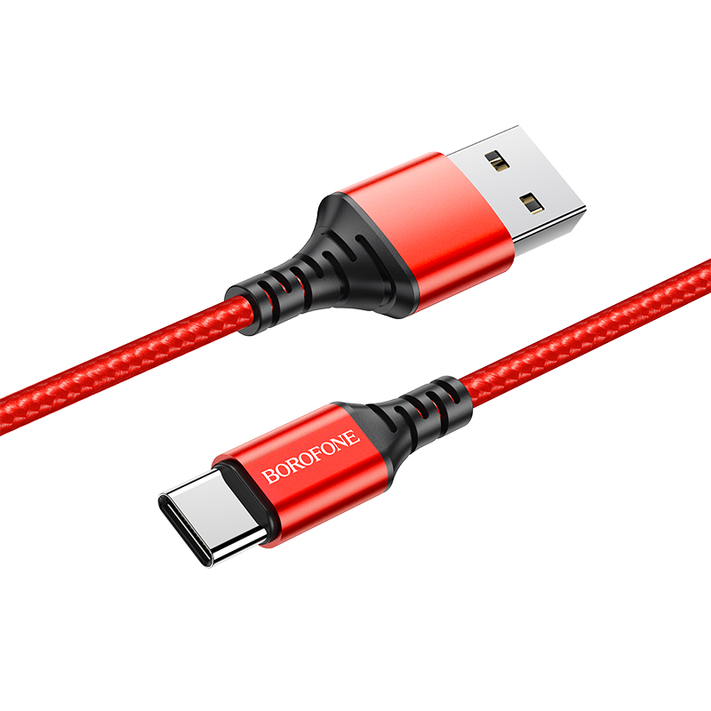 

Кабель usb - usb Borofone 1 м красный