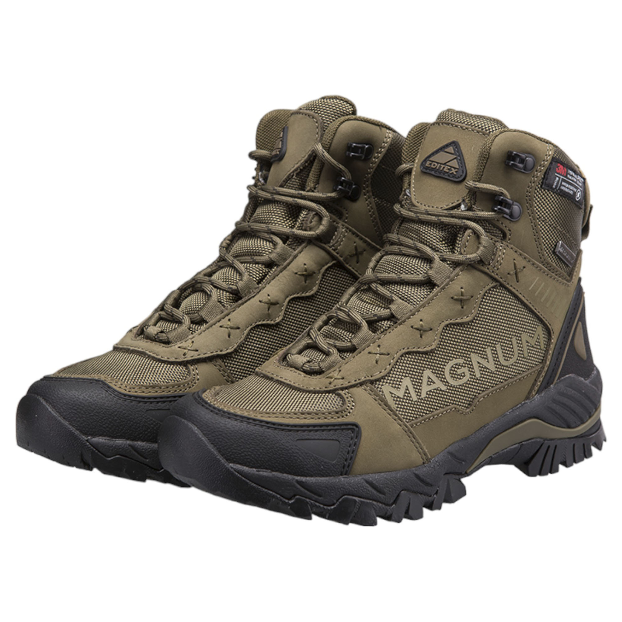 

Ботинки мужские Editex MAGNUM W2111-9N хаки 42 RU, MAGNUM W2111-9N