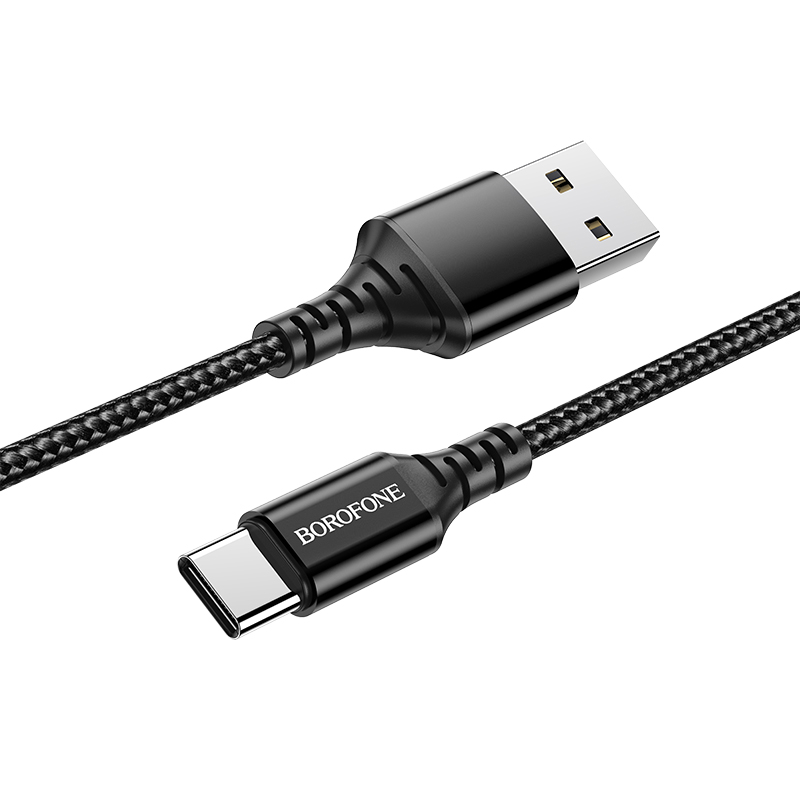 

Кабель usb - usb Borofone 1 м черный