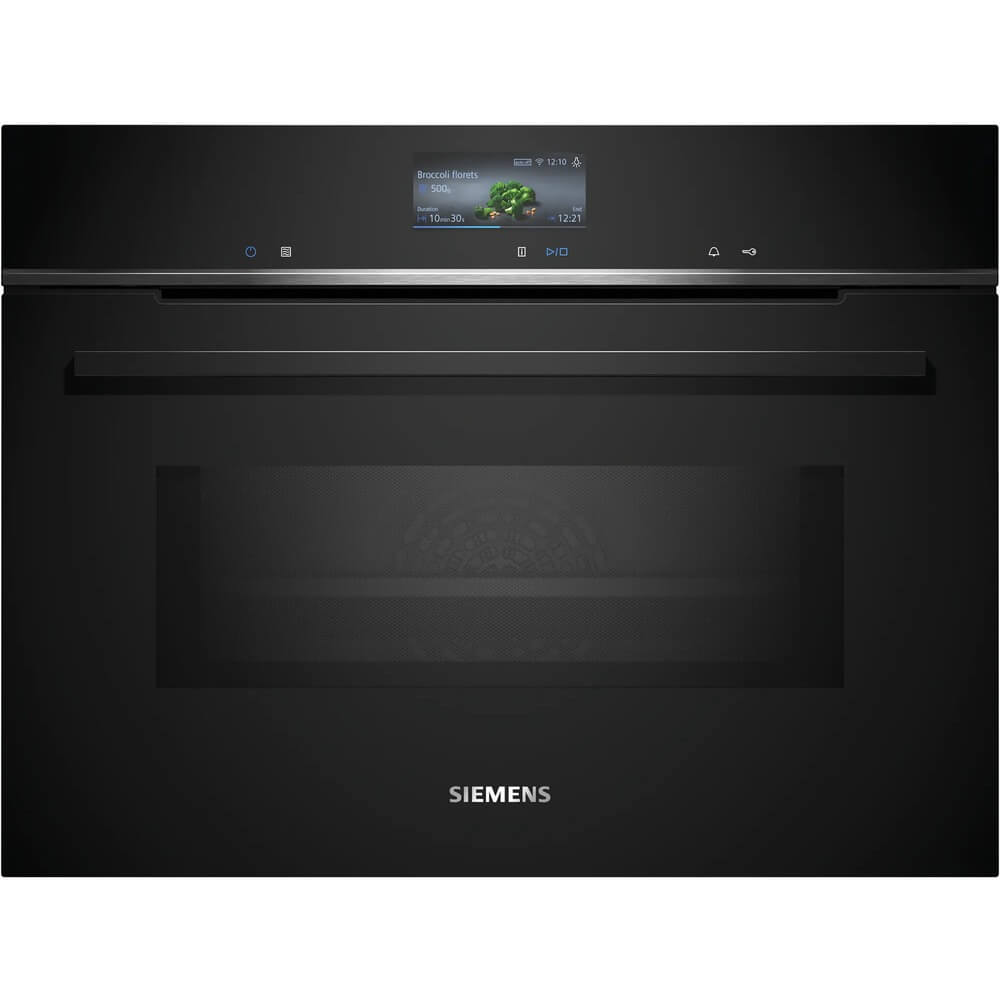 

Встраиваемый электрический духовой шкаф Siemens CM776G1B1 черный, CM776G1B1
