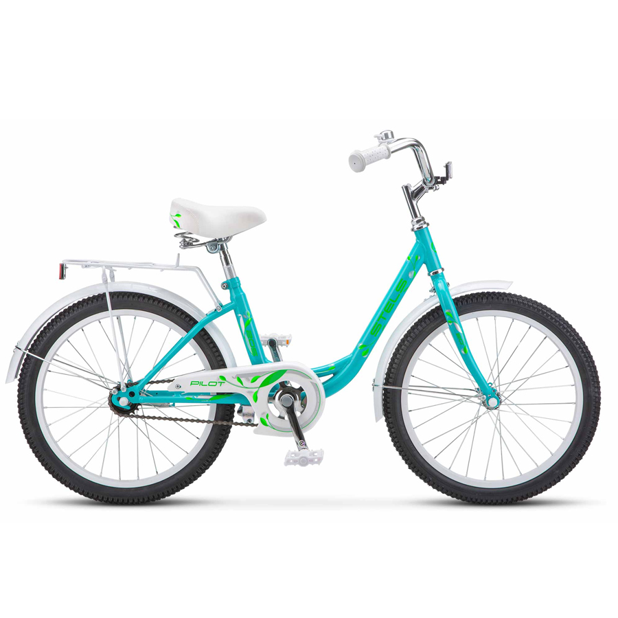 Велосипед подростковый городской Stels 20 Pilot 205 C Z010 рама 12 мятный 1040000₽