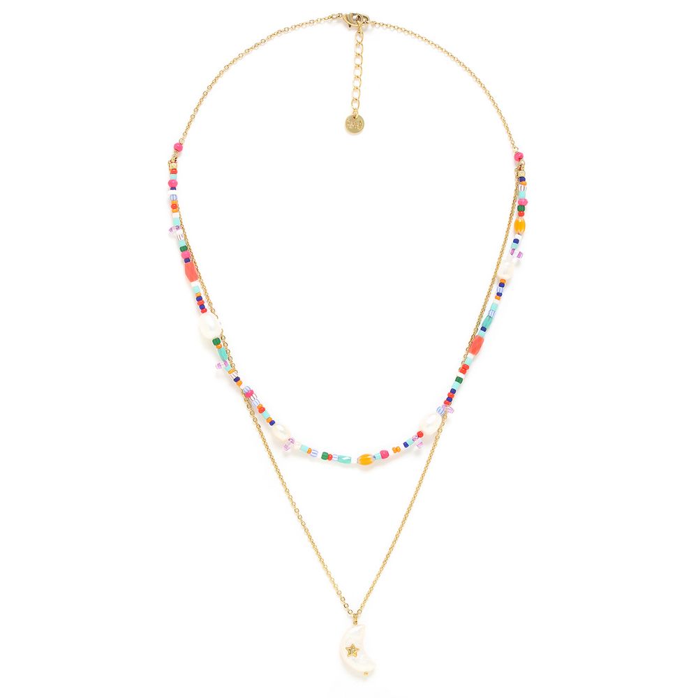 Колье из бижутерного сплава 44 см Franck Herval FH23.2-15-63913, бисер