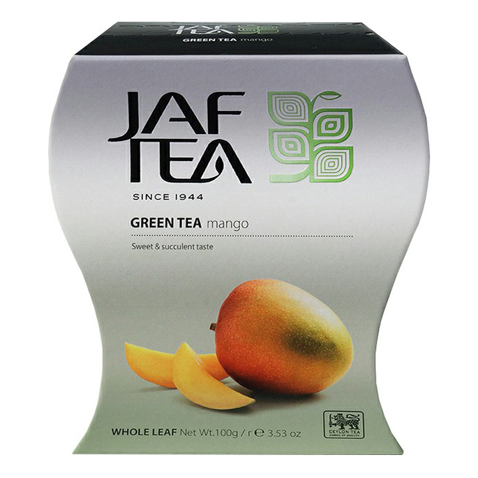 Чай зеленый Jaf Tea со вкусом манго 100 г 300₽