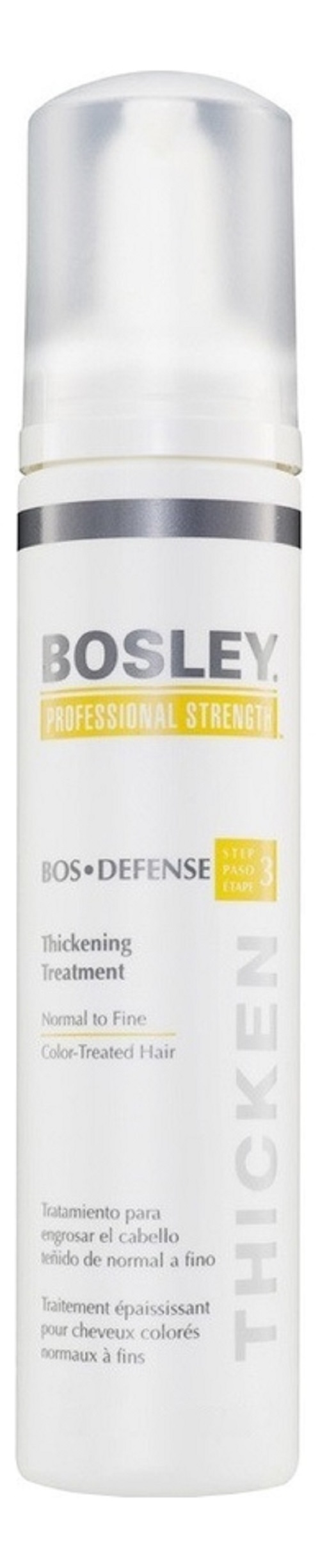 фото Уход для волос bosley bos defense thickening treatment normal to fine color-treated hair