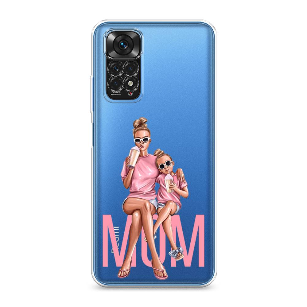 фото Силиконовый чехол "lovely mom" на xiaomi redmi note 11s awog