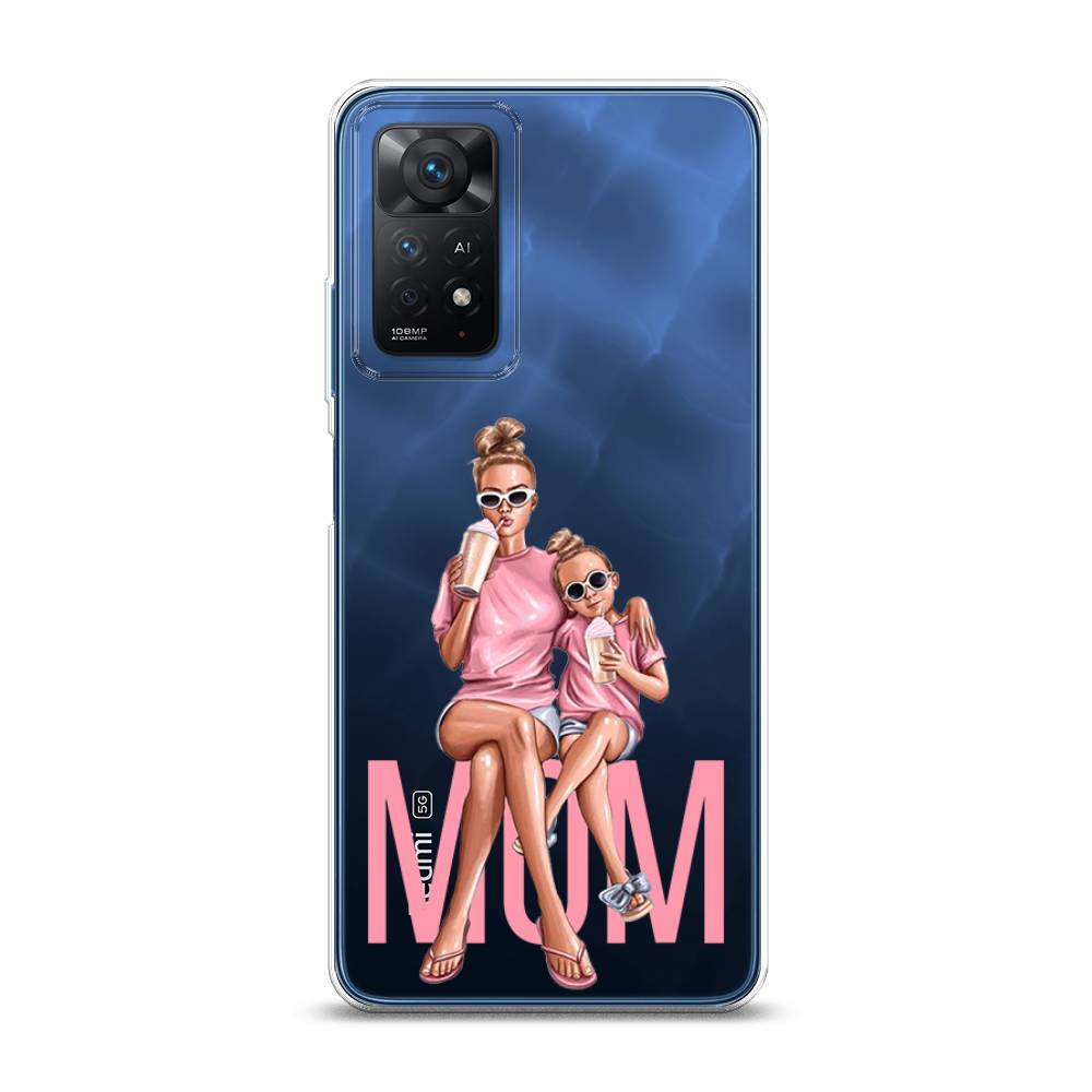 фото Силиконовый чехол "lovely mom" на xiaomi redmi note 11 pro 5g awog