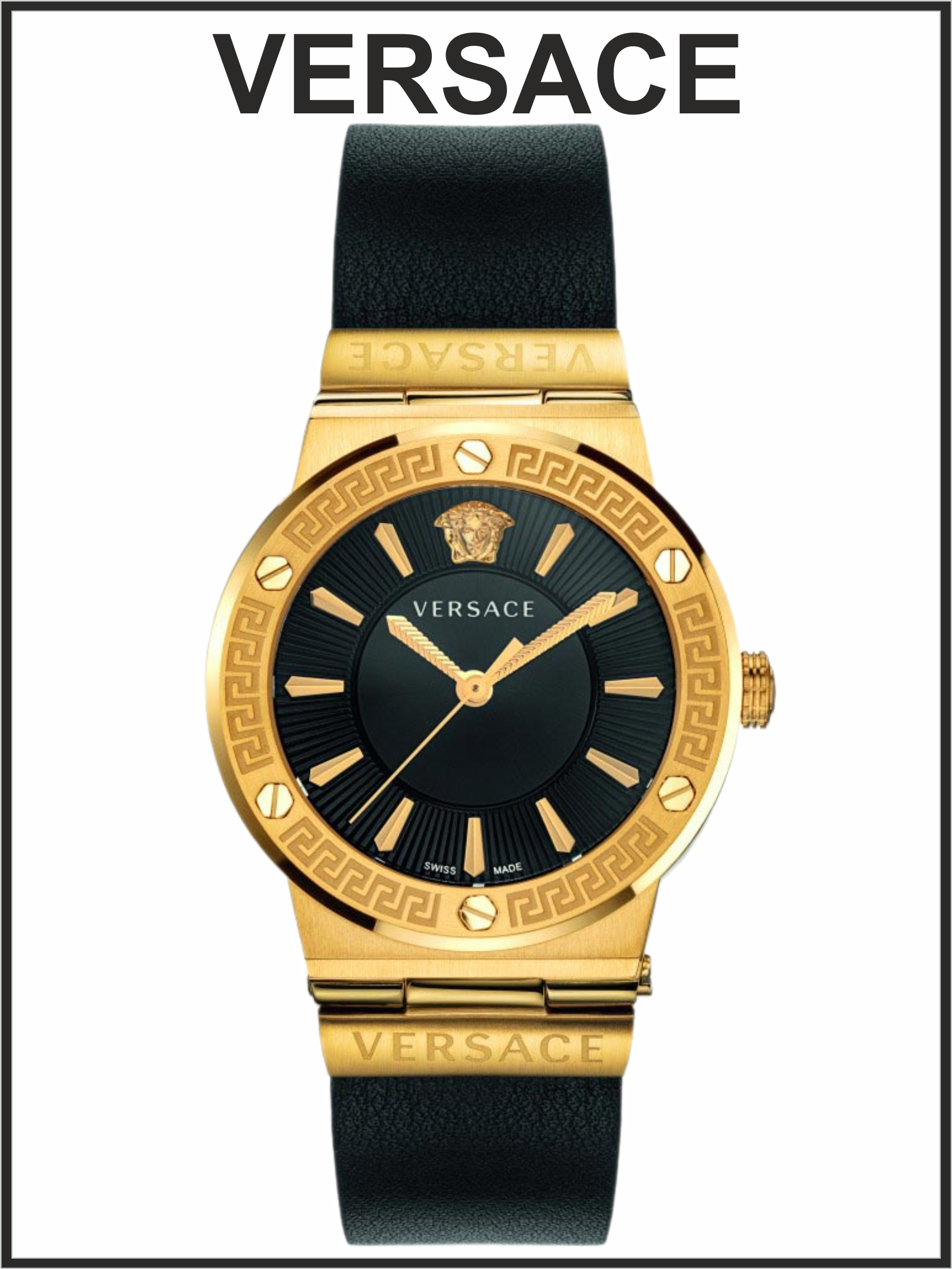 

Наручные часы женские VERSACE VEVH00320 черные, VEVH00320