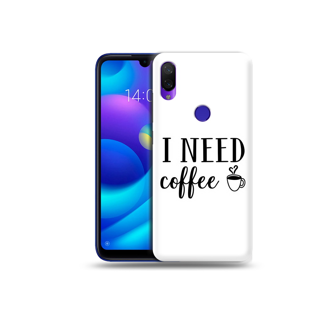 

Чехол MyPads Tocco для Xiaomi Mi Play Мне нужен кофе (PT128724.322.121), Прозрачный, Tocco