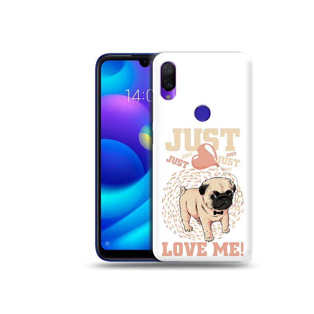

Чехол MyPads Tocco для Xiaomi Mi Play Люби меня (PT128724.322.109), Прозрачный, Tocco