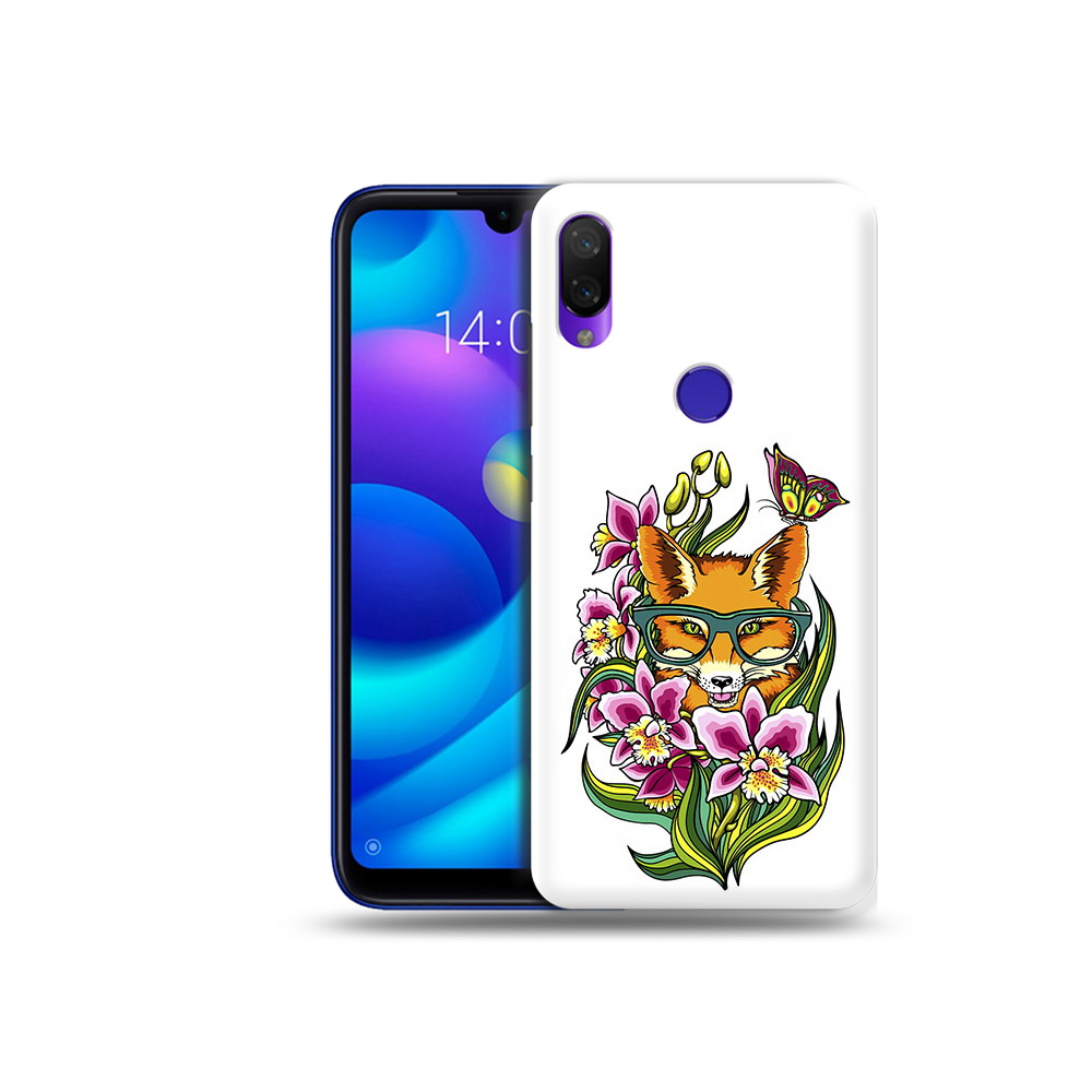 

Чехол MyPads Tocco для Xiaomi Mi Play Лиса в цветах (PT128724.322.108), Прозрачный, Tocco