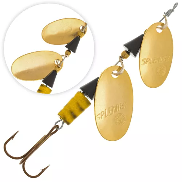 

Блесна Panther Martin Splendex Tandem G 11g, Золотистый, Splendex Tandem