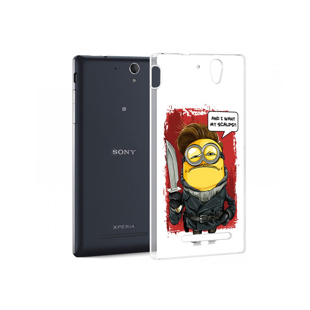 

Чехол MyPads Tocco для Sony Xperia C3 миньон убийца (PT18760.251.477), Прозрачный, Tocco