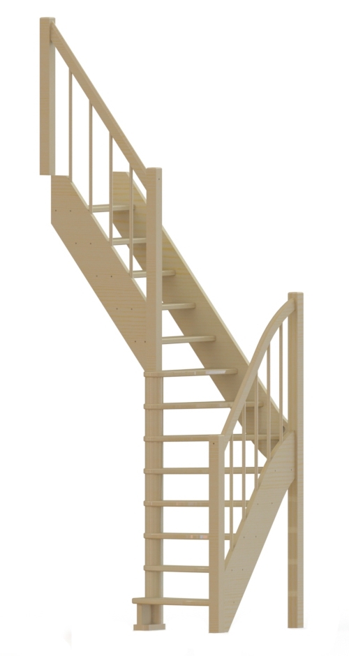 

Лестница Profi Hobby ЛС-91м+2 Л, сосна (3 уп), Бежевый, ЛС-91м