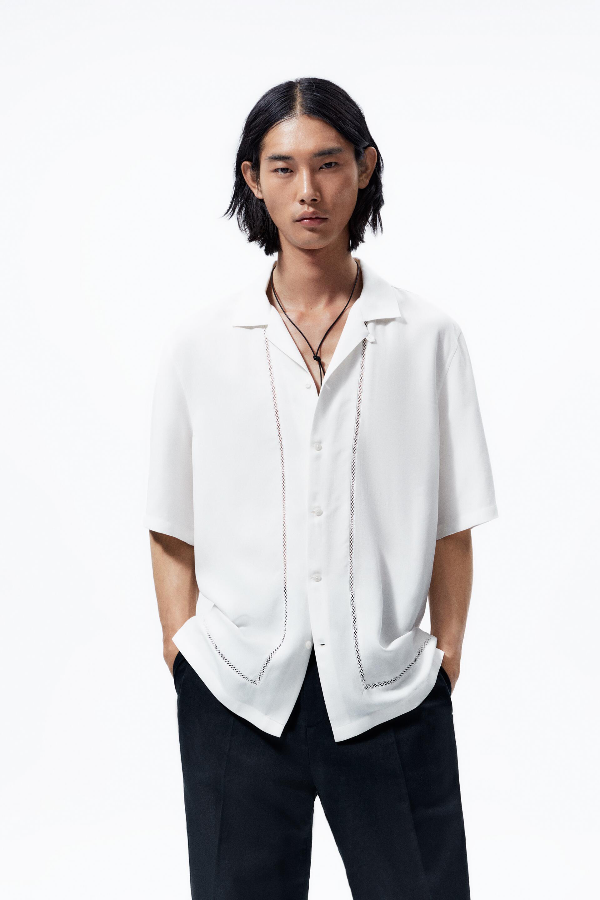 

Рубашка мужская ZARA 05591283 белая XL (доставка из-за рубежа), 05591283