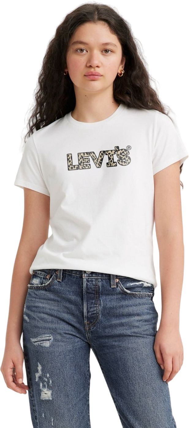 

Футболка женская Levi's The Perfect Tee белая XS, Белый, The Perfect Tee