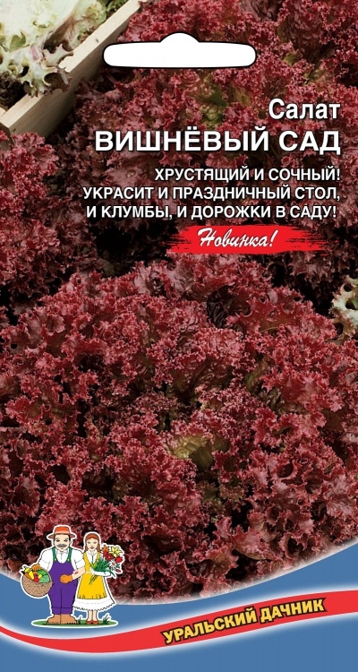 

Семена салат Уральский дачник Вишневый Сад 18045 1 уп.