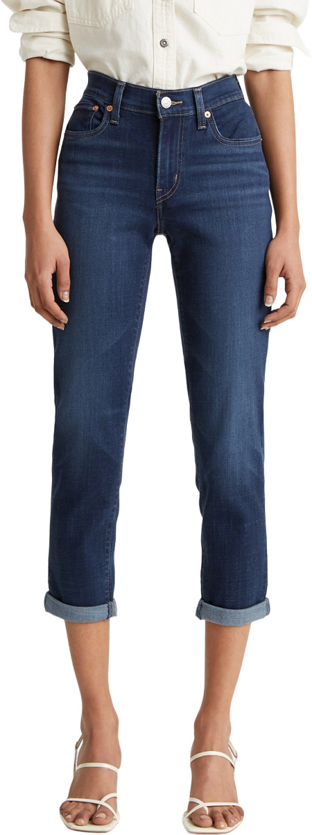 

Джинсы женские Levi's Mid Rise Boyfriend Jeans синие 27/30, Синий, Mid Rise Boyfriend Jeans
