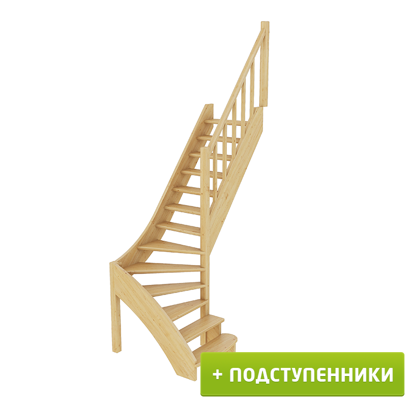 

Лестница Profi Hobby ЛС-07м/4 П с подступенками сосна (4 уп), Бежевый, ЛС-07м