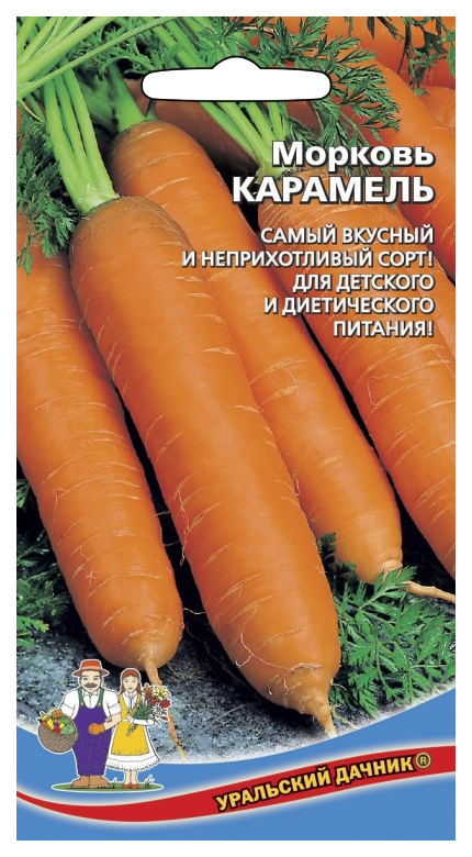 

Семена морковь Уральский дачник Карамель 18005 1 уп.