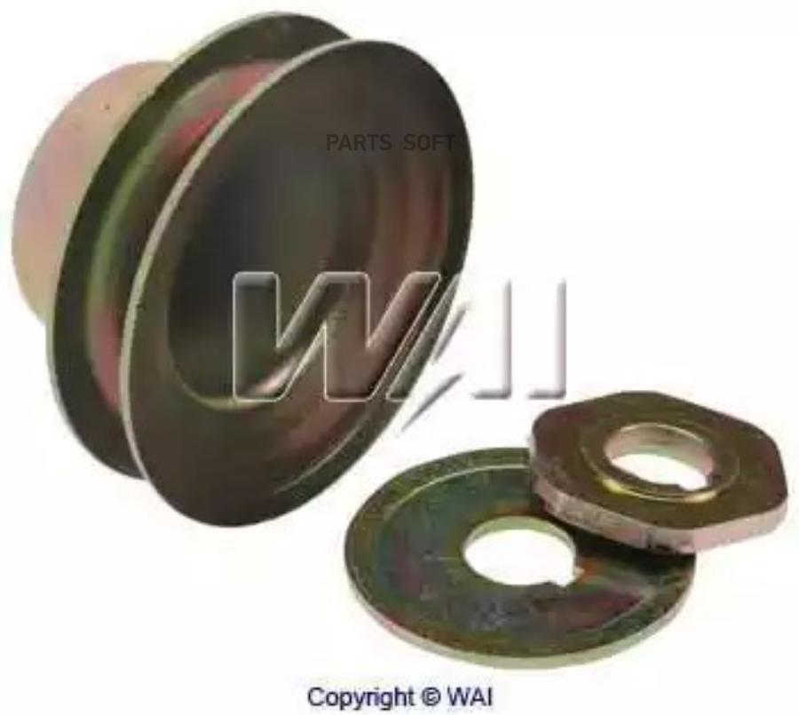 

WAI 24-91100 24-91100_шкив генератора\ VW Passat 1.6 80-88 1шт