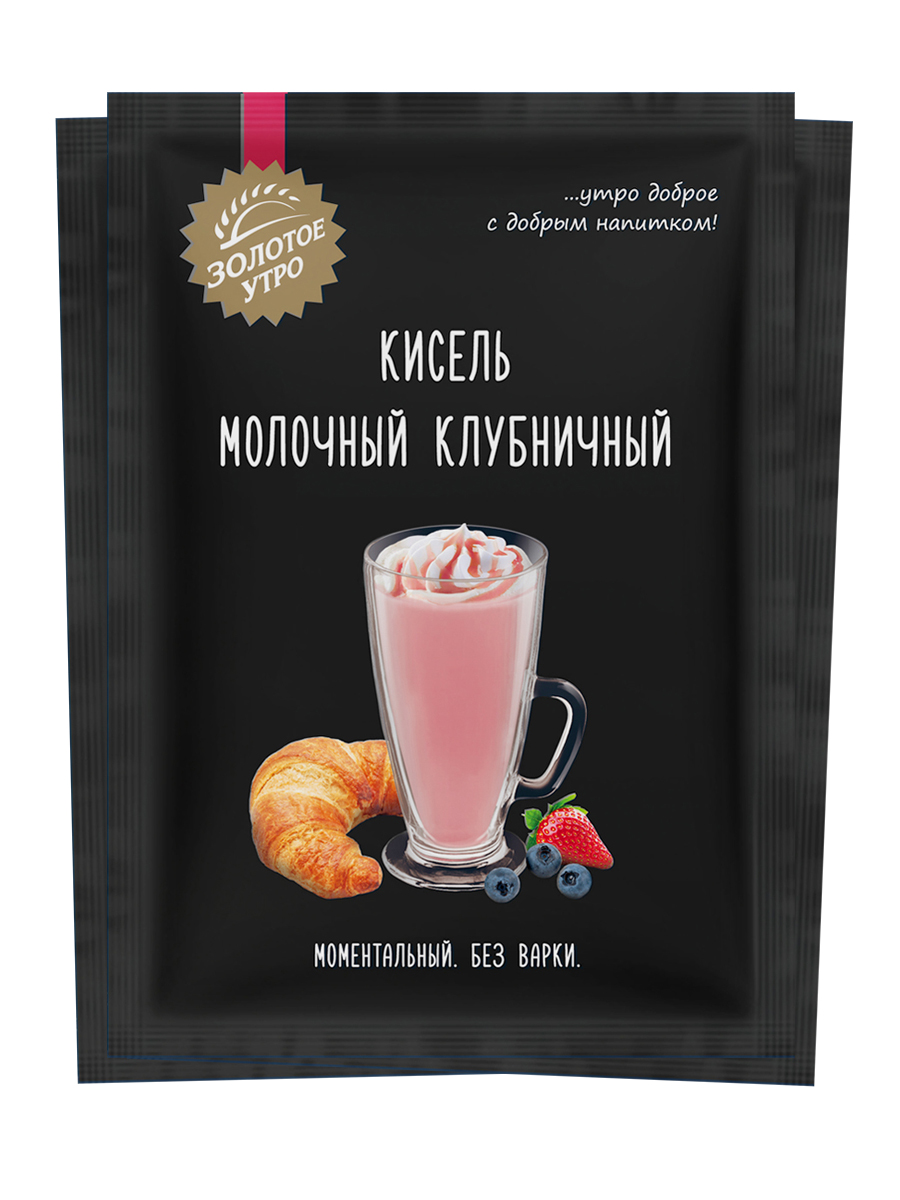 

Кисель молочный клубничный С.Пудовъ, 40 г - спайка 3 шт