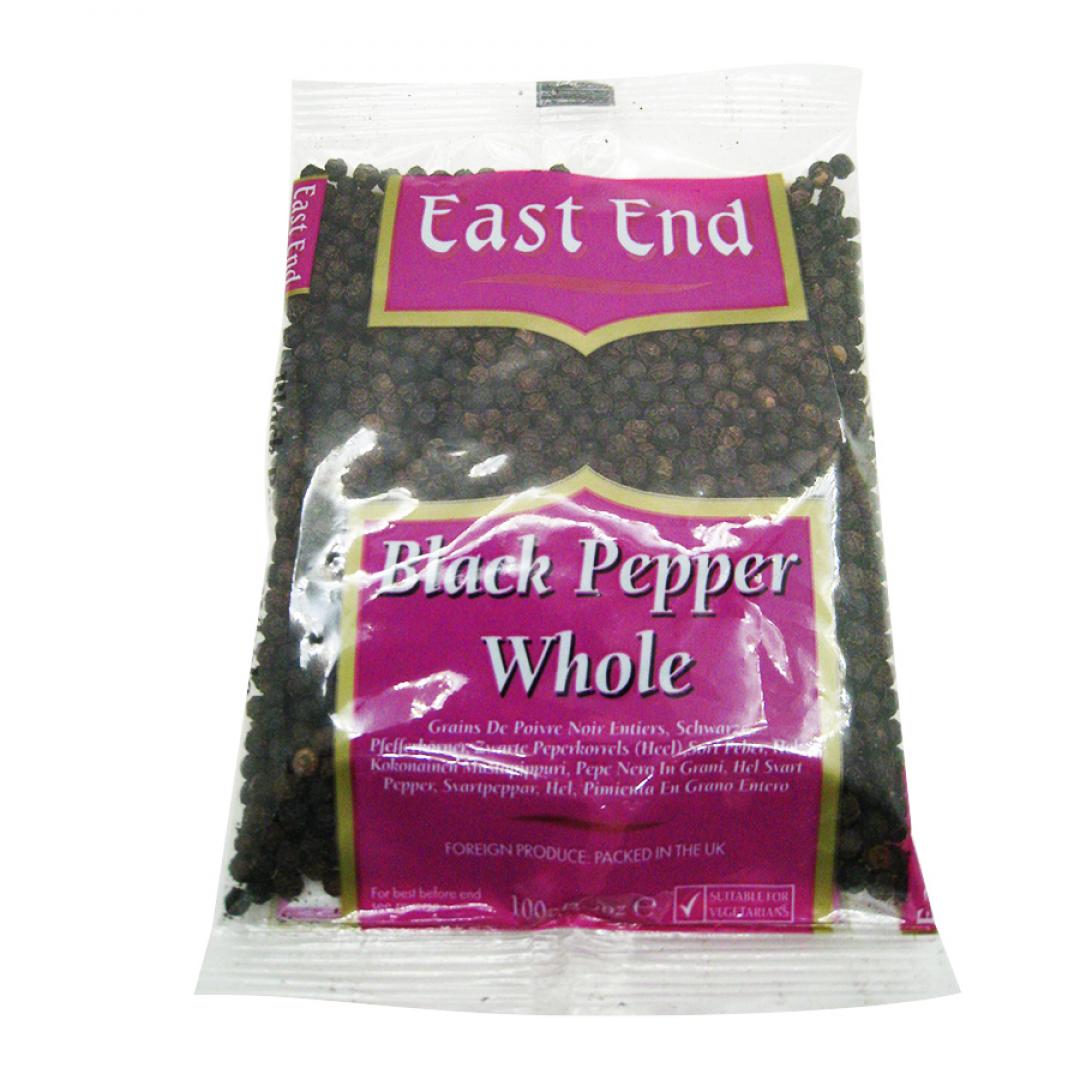 Перец черный горошек (black pepper whole) East End  Ист Энд 100г